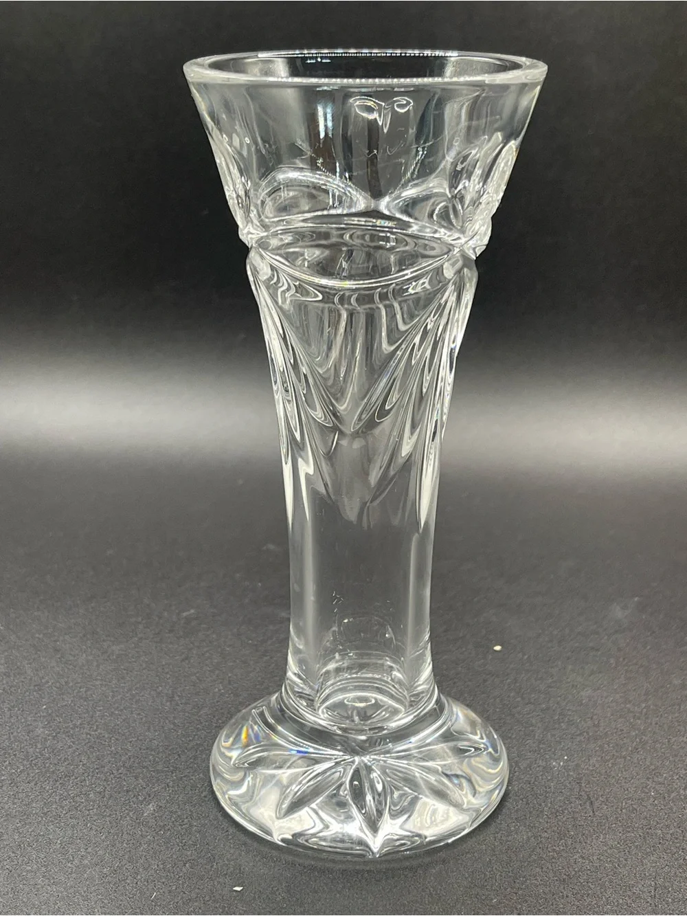 Vintage Waterford Crystal Love Heart Bud Vase